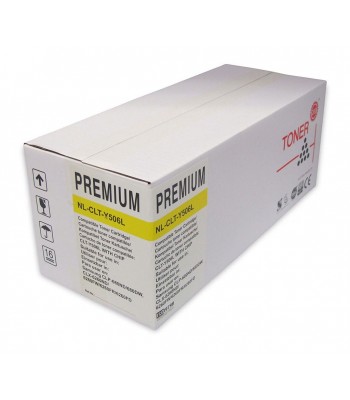 Samsung Compatible CLT-Y506L Yellow Toner Cartridge - 3,500 pages