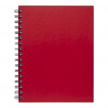 Icon Spiral Notebook A5 Hard Cover Red 200 page - Pack 3