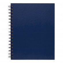 Icon Spiral Notebook A5 Hard Cover Blue 200 page - Pack 3
