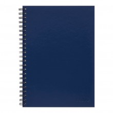 Icon Spiral Notebook A4 Hard Cover Blue 200 page - Pack 3