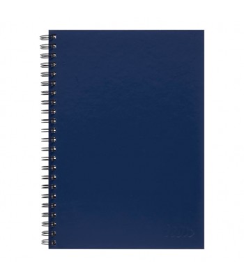 Icon Spiral Notebook A4 Hard Cover Blue 200 page - Pack 3