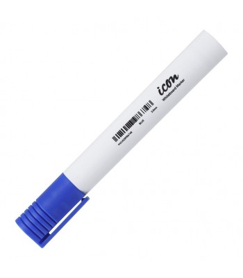 Icon Whiteboard Marker Bullet Tip Blue - Box 12