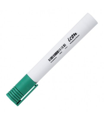 Icon Whiteboard Marker Bullet Tip Green - Box 12