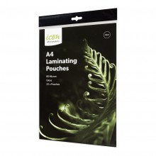 Icon Laminating Pouches A4 Gloss 80mic Pack 25