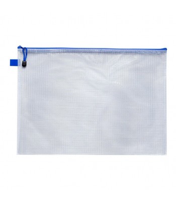 Icon PVC Mesh Zipper Bag A3 Oversize 450mm x 325mm - Pack of 12 - Out of stock