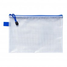 Icon PVC Mesh Zipper Bag Medium 260mm x 185mm - Pack of 12