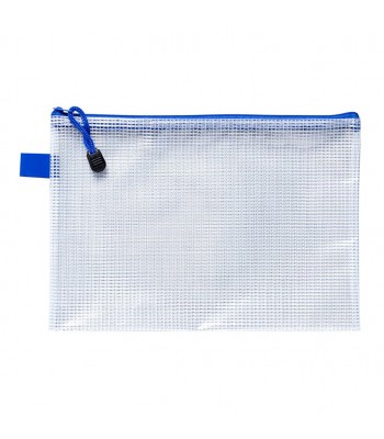 Icon PVC Mesh Zipper Bag Medium 260mm x 185mm - Pack of 12