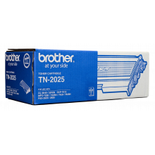 Brother Genuine TN2025 Black Toner Cartridge - 2,500 pages