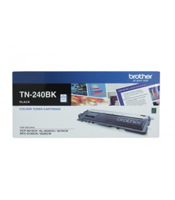 Brother Genuine TN240BK Black Toner Cartridge - 2,200 pages 