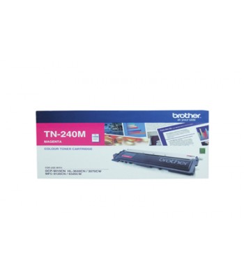 Brother Genuine TN240M Magenta Toner Cartridge - 1,400 pages