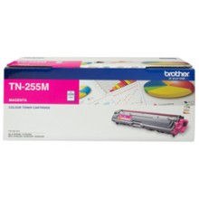 Brother Genuine TN255M Magenta High Yield Toner Cartridge - 2,200 pages