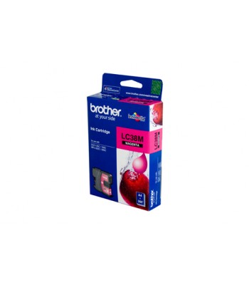 Brother Genuine LC38M Magenta Ink Cartridge - 260 pages