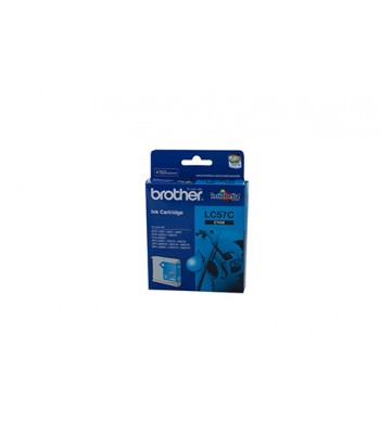 Brother Genuine LC57C Cyan Ink Cartridge - 400 pages 