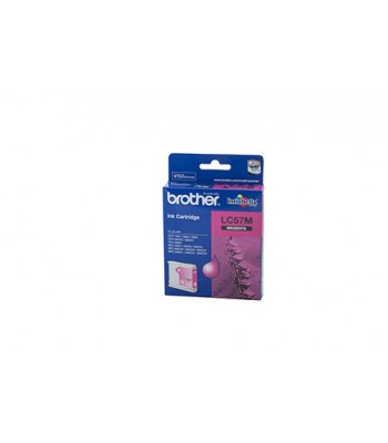 Brother Genuine LC57M Magenta Ink Cartridge - 400 pages
