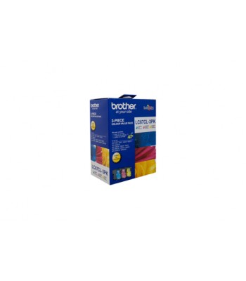 Brother Genuine LC67CL3PK CMY Colour Pack - 325 pages each