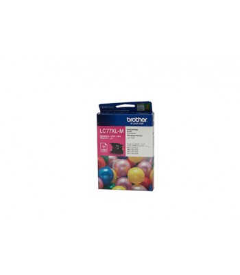 Brother Genuine LC77XL Magenta Ink Cartridge - 1,200 pages 