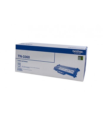 Brother Genuine TN3360 Black Toner Cartridge - 12,000 pages 