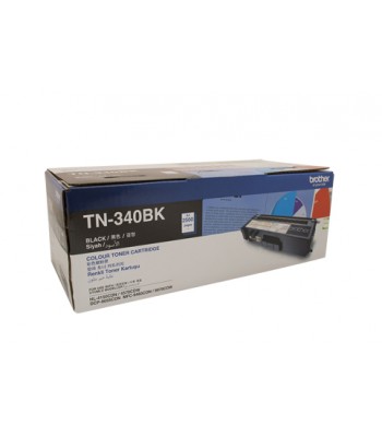 Brother Genuine TN340 Black Toner Cartridge - 2,500 pages 
