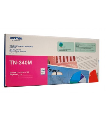 Brother Genuine TN340 Magenta Toner Cartridge - 1,500 pages