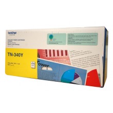 Brother Genuine TN340 Yellow Toner Cartridge - 1,500 pages