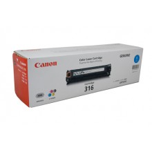 Canon Genuine CART316 Cyan Toner Cartridge - 1,500 pages