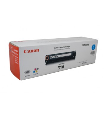 Canon Genuine CART316 Cyan Toner Cartridge - 1,500 pages