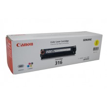 Canon Genuine CART316 Yellow Toner Cartridge - 1,500 pages
