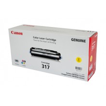 Canon Genuine CART317 Yellow Toner Cartridge - 4,000 pages