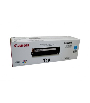 Canon Genuine CART318 Cyan Toner Cartridge - 2,400 pages