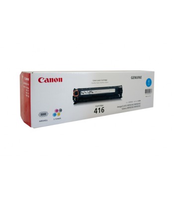 Canon Genuine CART416 Cyan Toner Cartridge - 1,500 pages