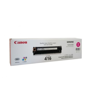 Canon Genuine CART416 Magenta Toner Cartrdge - 1,500 pages