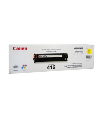 Canon Genuine CART416 Yellow Toner Cartridge - 1,500 pages