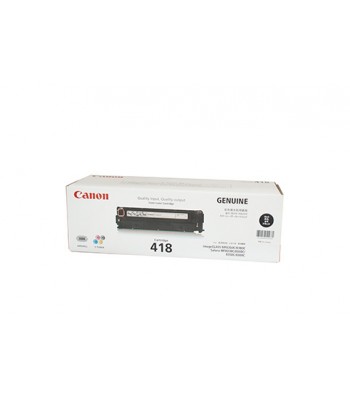 Canon Genuine CART418 Black Toner Cartridge - 3,400 pages