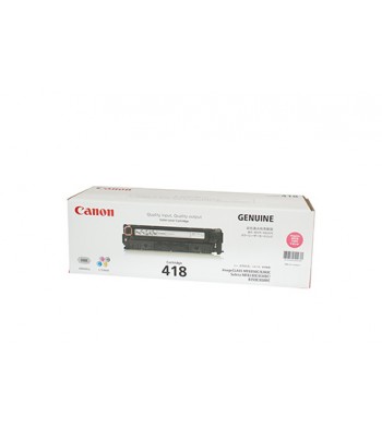 Canon Genuine CART418 Magenta Toner Cartridge - 2,900 pages