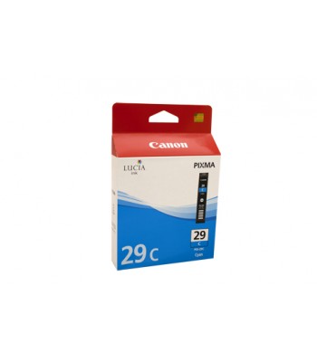 Canon Genuine PGI29 Cyan Ink Tank - 230 pages