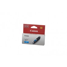 Canon Genuine CLI-651 Cyan Ink Cartridge - 332 pages