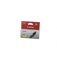 Canon Genuine CLI-651 Yellow Ink Cartridge - 344 pages