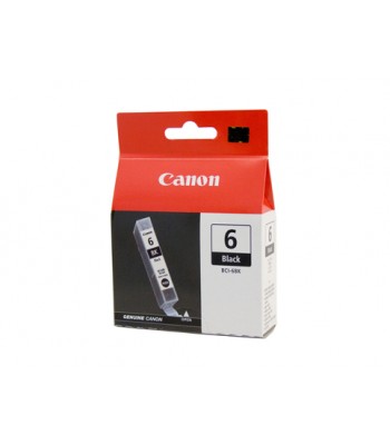 Canon Genuine BCI-6BK Black Ink Tank - 280 pages