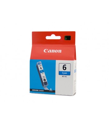 Canon Genuine BCI-6C Cyan Ink Tank (BCI6C) - 100 pages