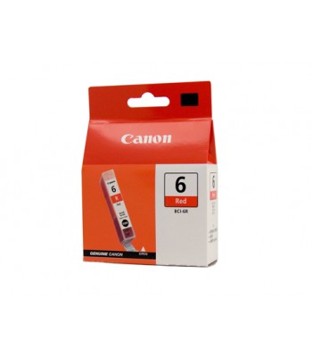 Canon Genuine BCI-6R Red Ink Tank - 100 pages