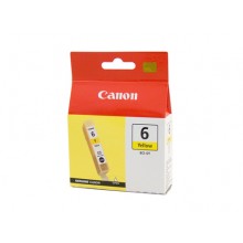 Canon Genuine BCI-6Y Yellow Ink Tank - 100 pages
