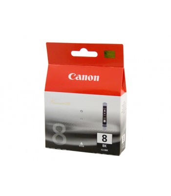 Canon Genuine CLI8BK Photo Black Ink Cartridge - 65 pages