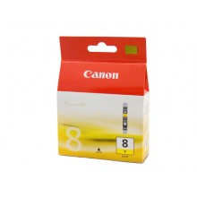 Canon Genuine CLI8Y Yellow Ink Cartridge - 40 pages
