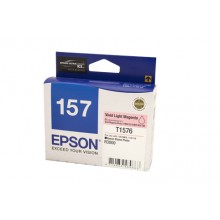 Epson Genuine T1576 Light Magenta Ink Cartridge (C13T157690)