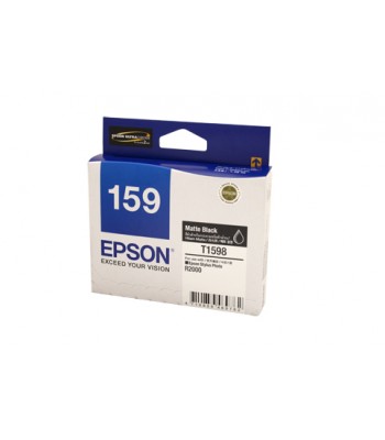 Epson Genuine 159 (T1598) Matte Black Ink Cartridge (C13T159890)