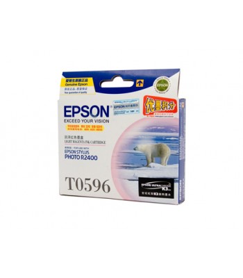 Epson Genuine T0596 Light Magenta Cartridge (C13T059690) - 450 pages