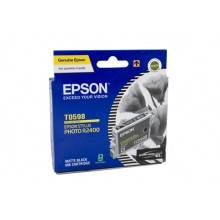 Epson Genuine T0598 Matte Black Cartridge (C13T059890) - 450 pages