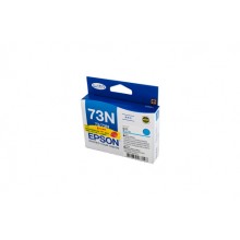 Epson Genuine 73N (T1052) Cyan Ink Cartridge (C13T105292) - 310 pages