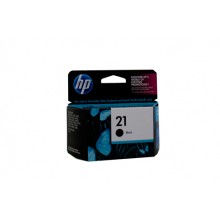 HP Genuine No.21 Black Ink Cartridge (C9351AA) - 185 pages