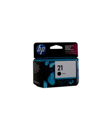 HP Genuine No.21 Black Ink Cartridge (C9351AA) - 185 pages